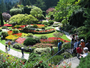 UϽ@The Butchart Gardens-Sunken Garden